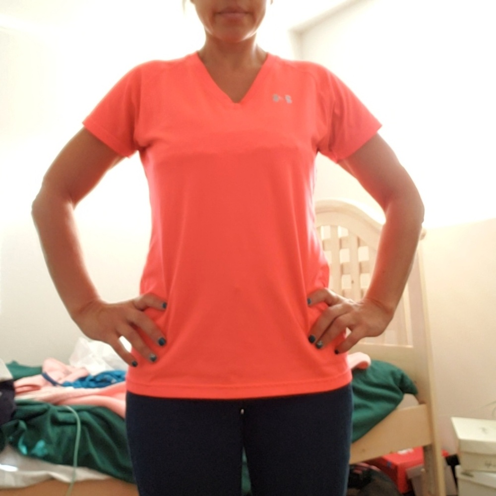 Under Armour Active V-neck top.